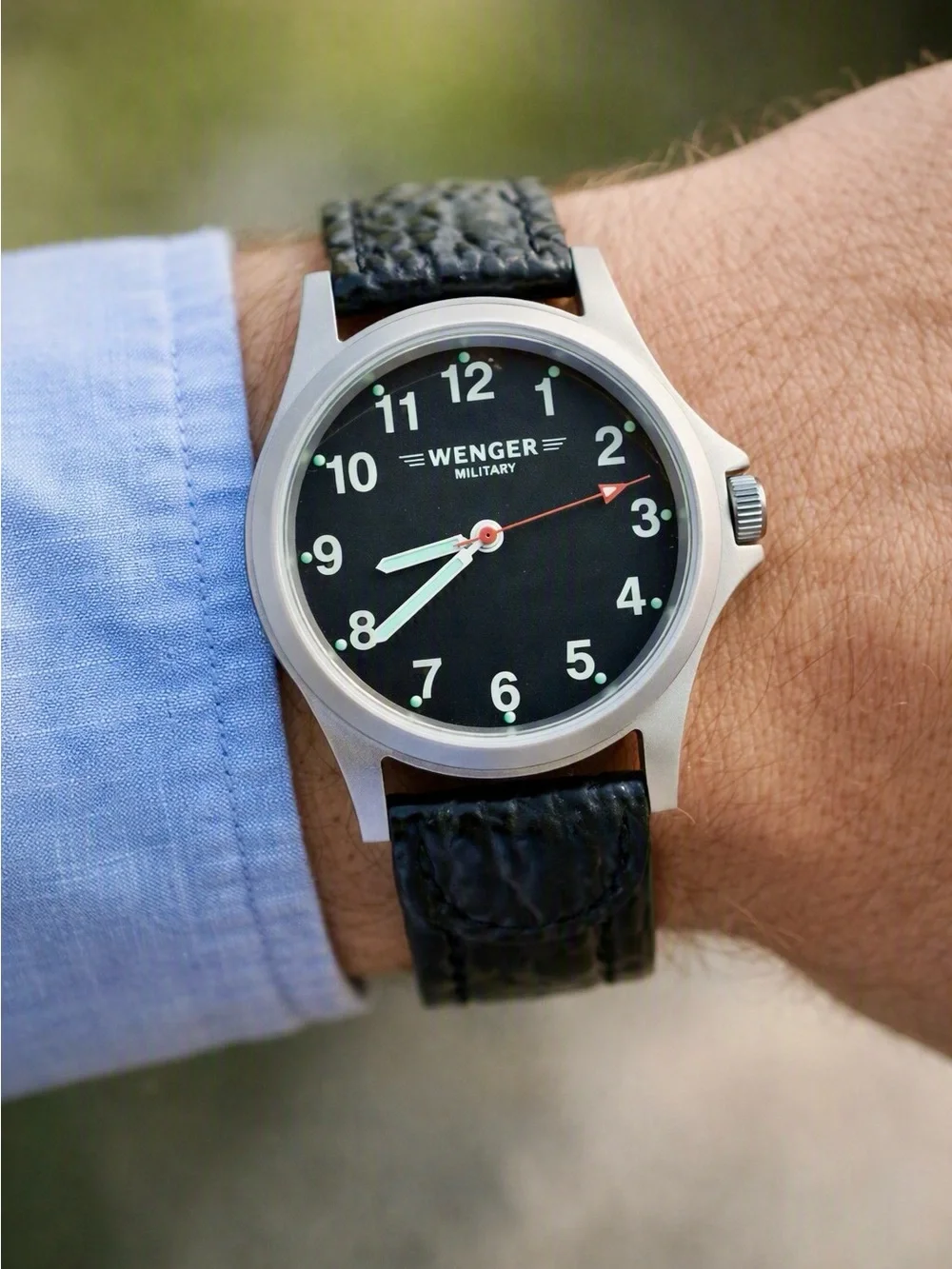 Vintage Wenger Team Realtree Racing Edition • Swiss Quartz Military Watch Wenger